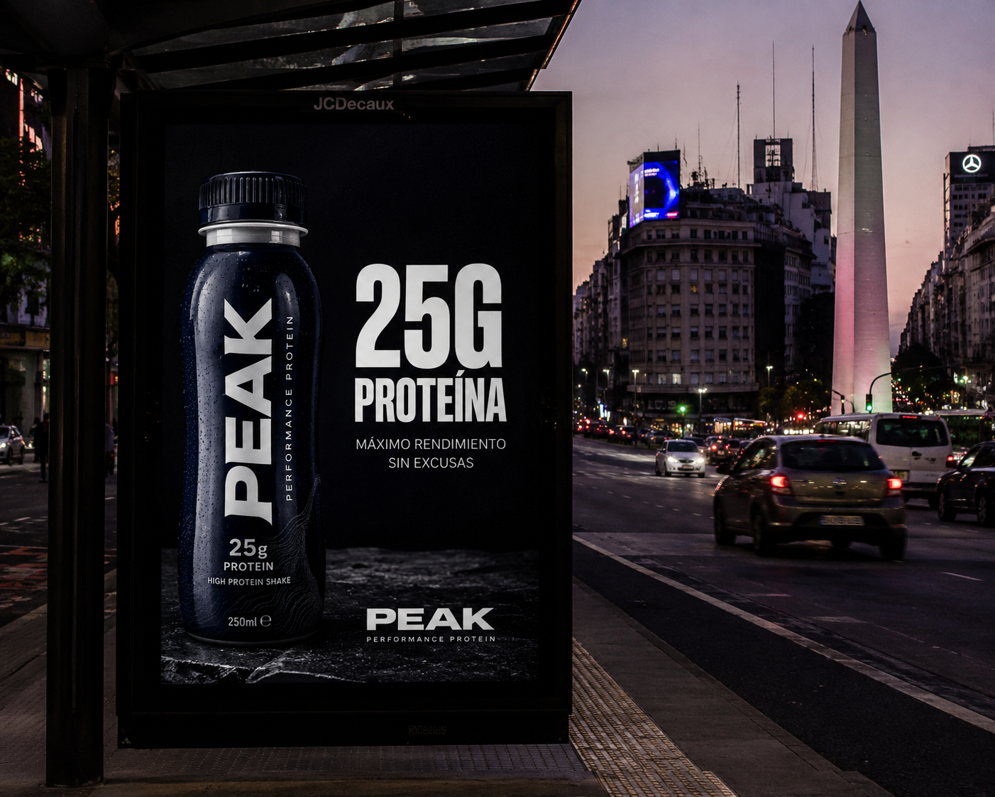 PEAK billboard Buenos Aires
