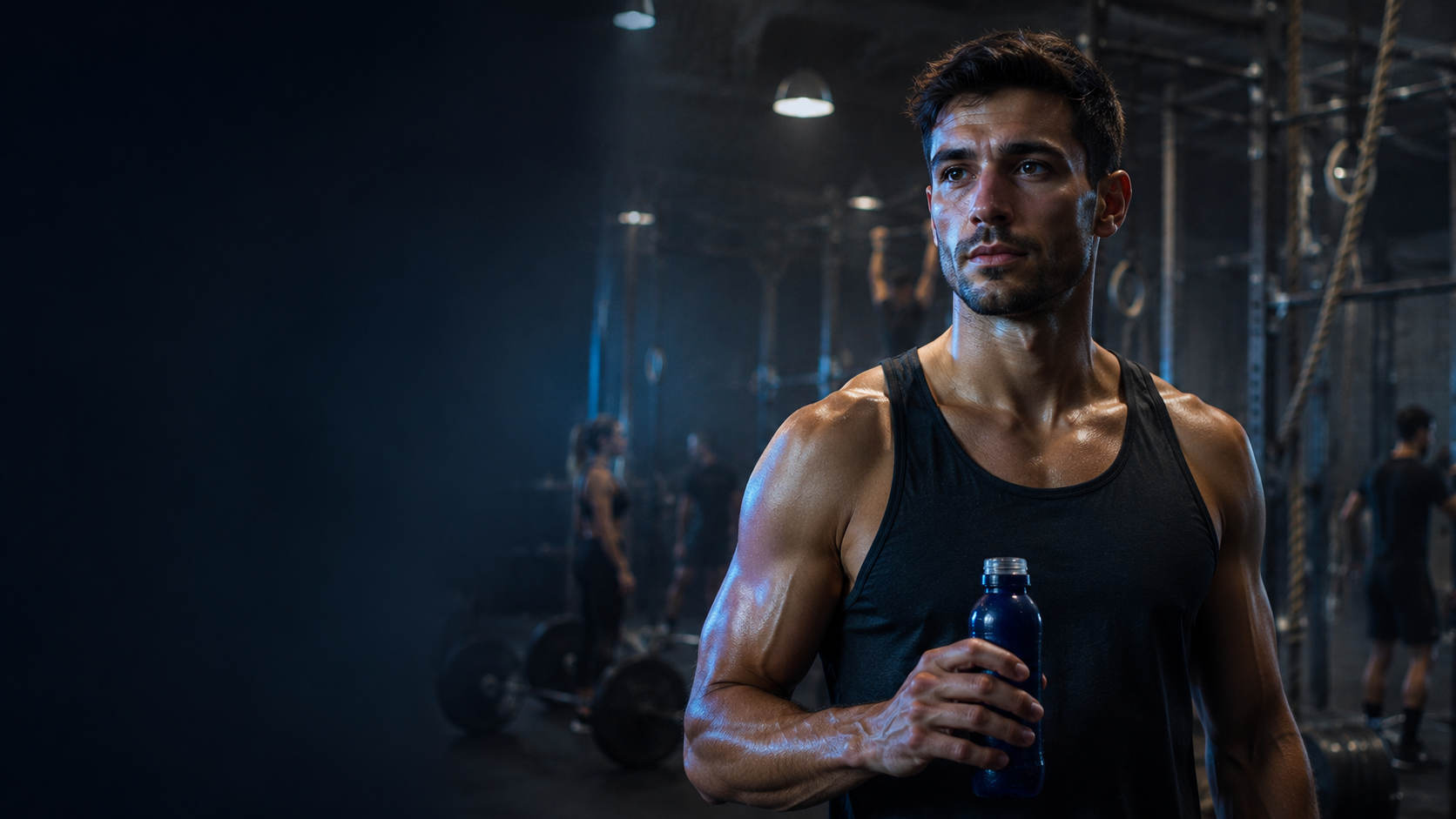 Atleta con PEAK en el gimnasio